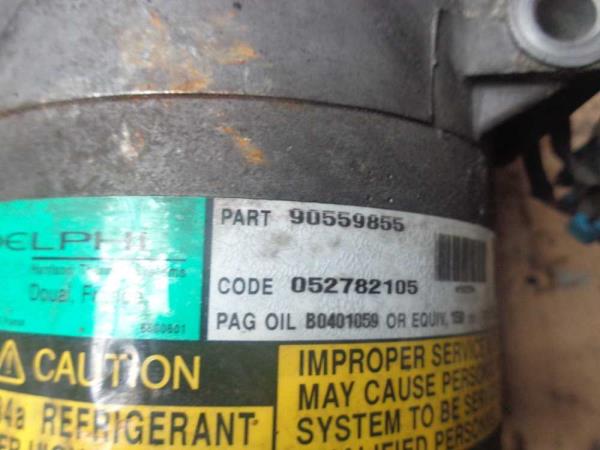 COMPRESSEUR DE CLIMATISATION OPEL 1.4 16V / 1.6 / 1.6 16V / 1.8 16V / 2.0 16V - Vue 4